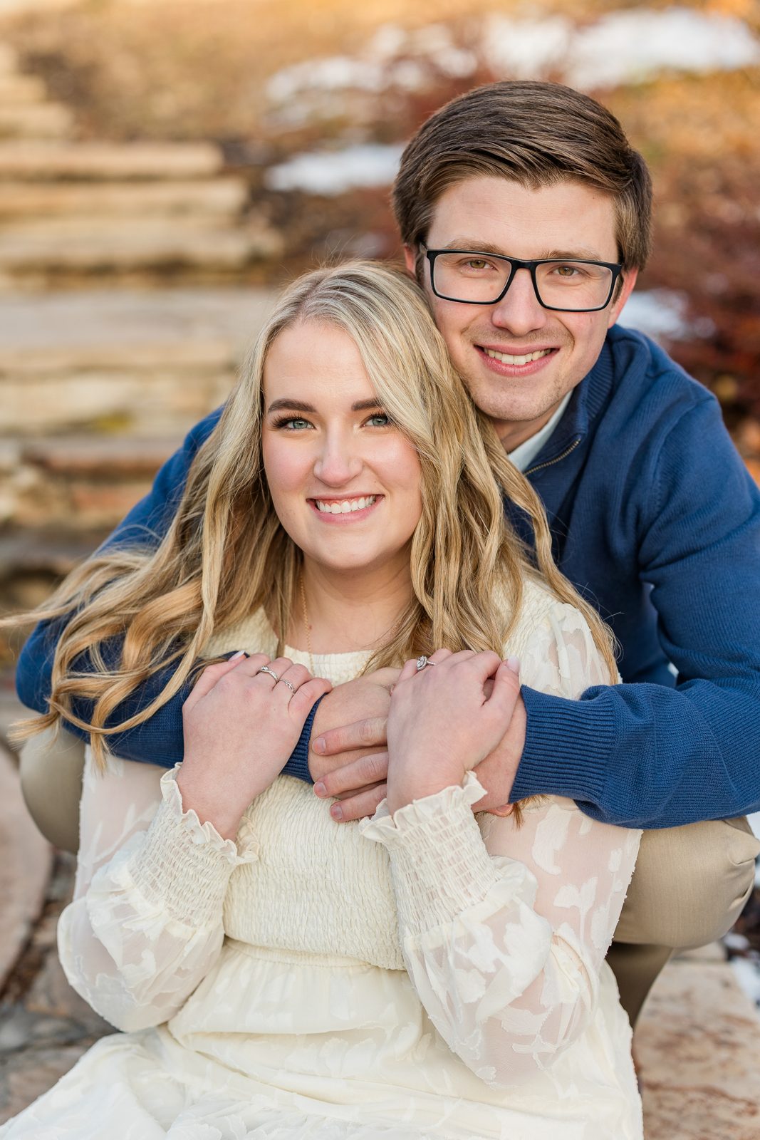 Kaelia Andrus with her husband Ben, Next Level Insurance Solutions